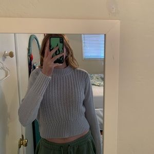 Pacsun Gray Knit Sweater